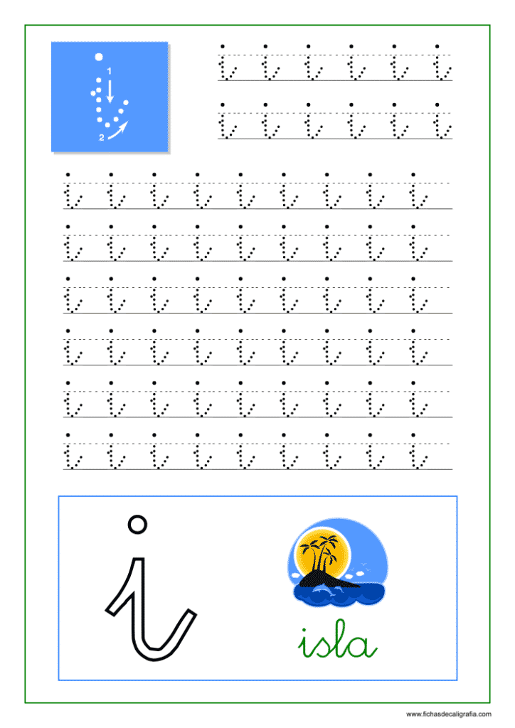 Vocales Para Imprimir En Pdf Aprender Las Vocales Fichas De Caligrafía 4310